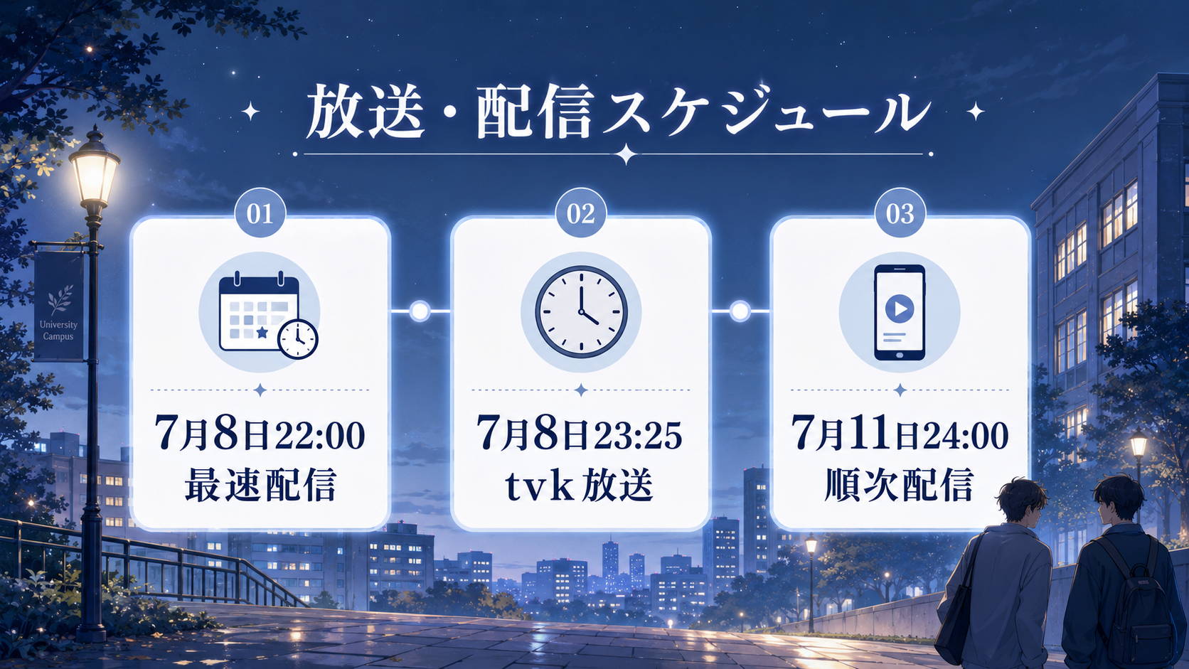 パーフェクトアディクションの放送日と配信開始日